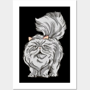 Persian cat - fluffy & beautifull - Gift idea for cat fans Posters and Art